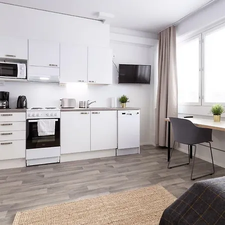 Forenom Serviced Apartments Rauma Kaivopuisto Extérieur photo